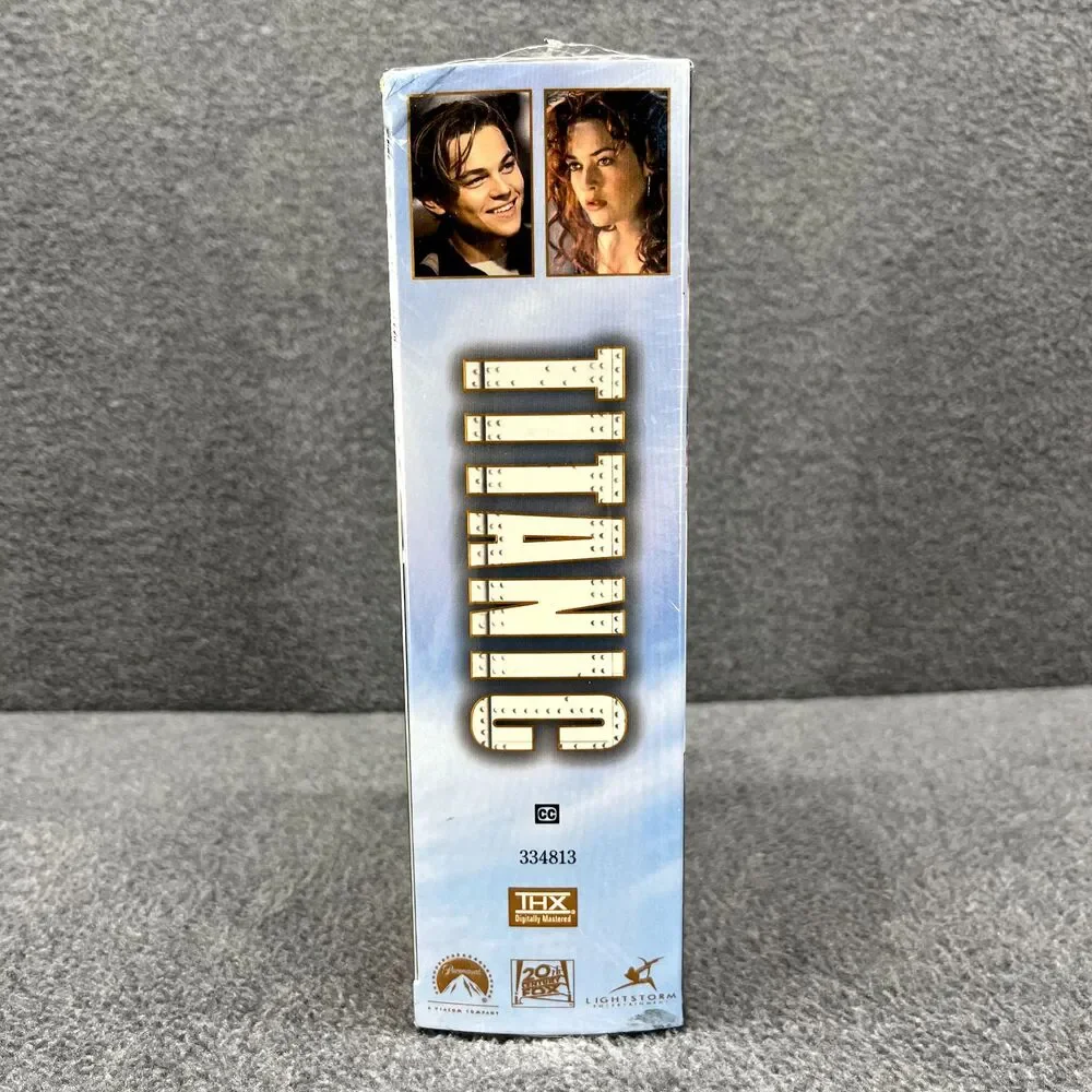 TITANIC VHS 2 TAPE BOX‎ SET Brand New Sealed w SPRINT STICKER